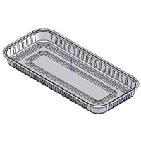 Rectangle Foil Container